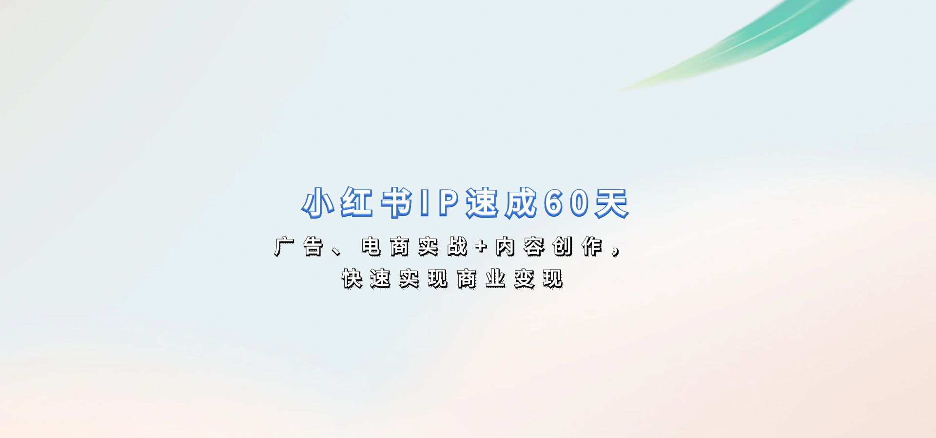 小红书IP速成60天